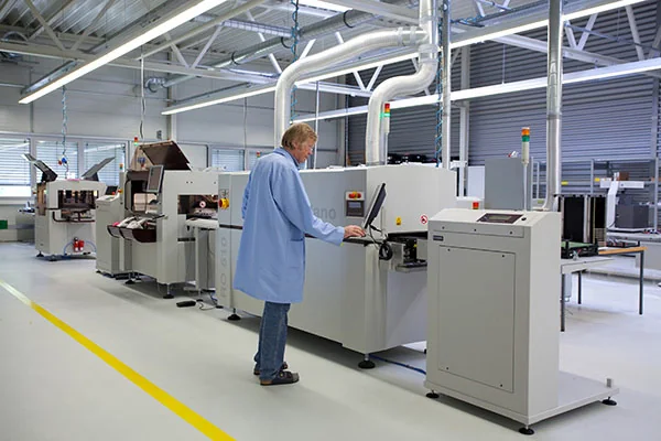 SMT electronics assembly line reference image