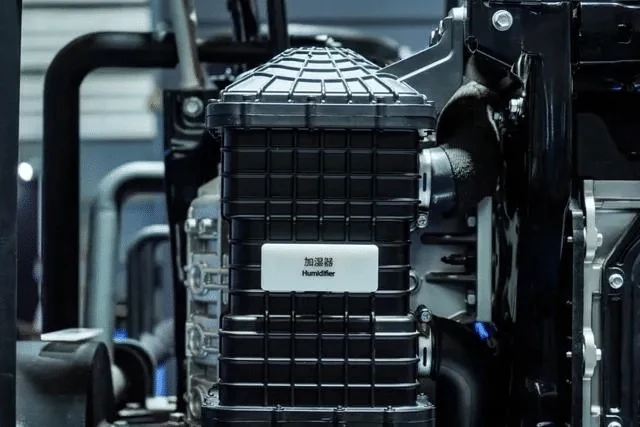 Installed fuel cell stack module